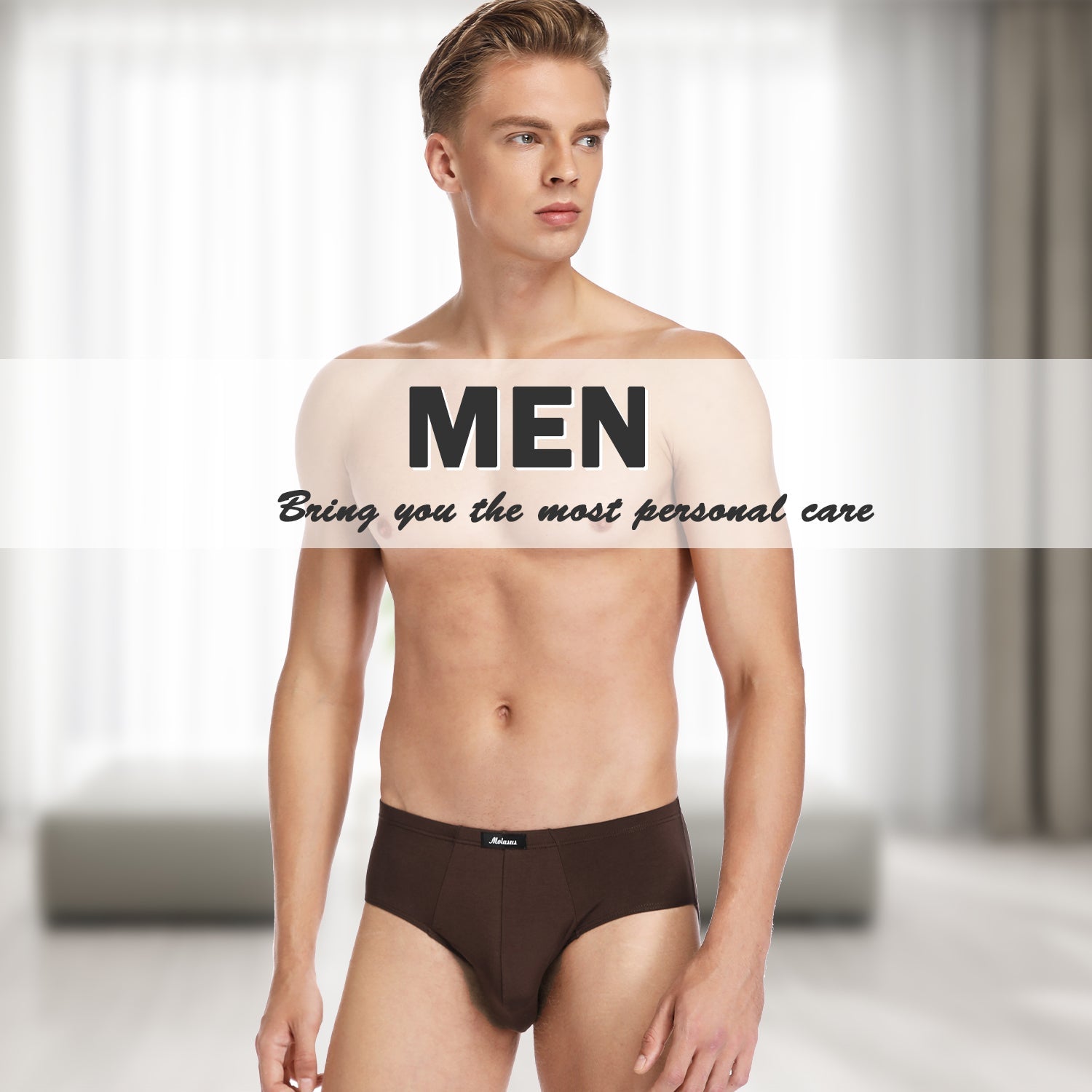 JDEFEG Molasses Underwear 2022 Mens Thong Underwear Mens Thong