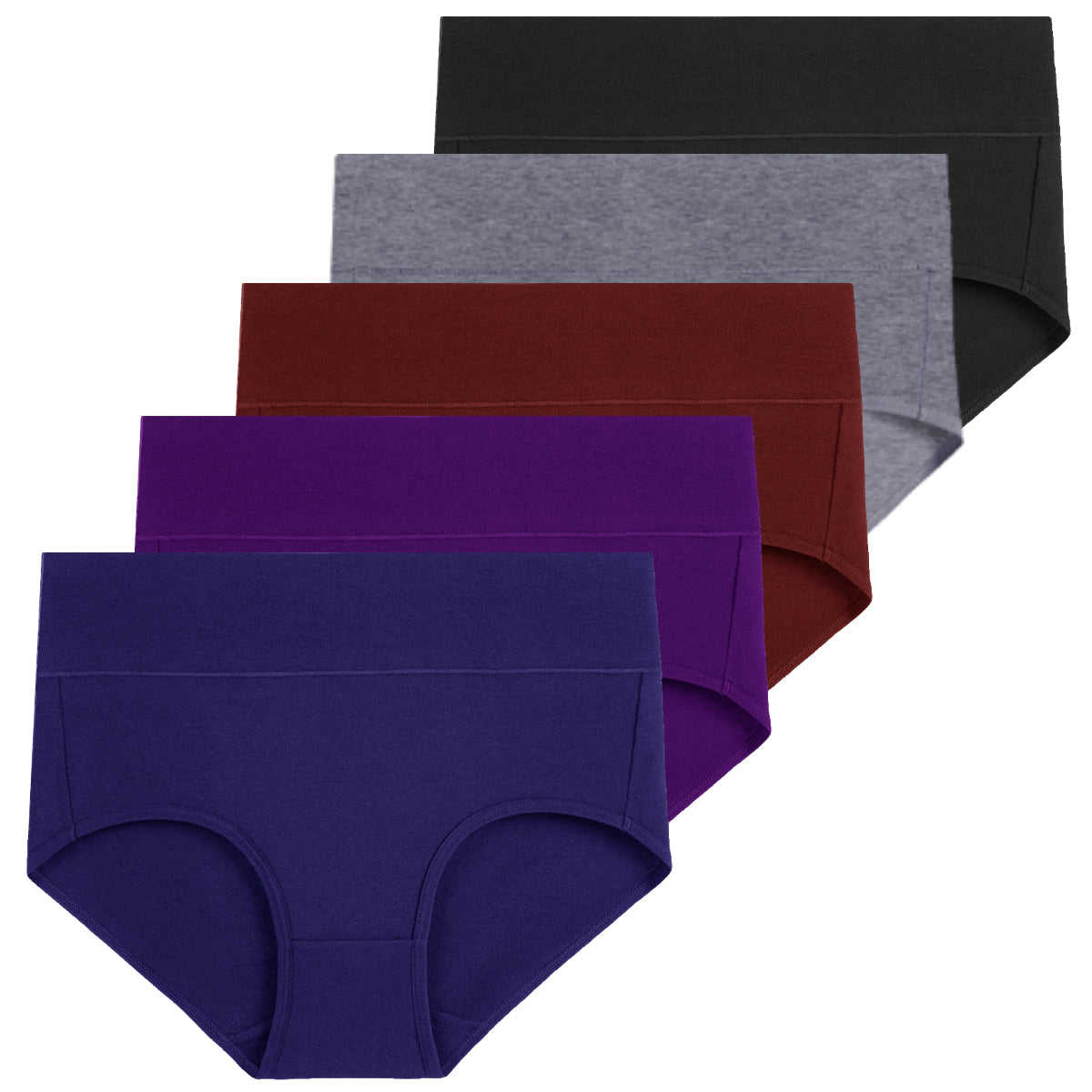 6pcslots Women Panties Cotton Briefs For Ladies Underpants Breathable  Underpants Intimate Underwear Wholesale M Xl Sol Größe XL Farbe MULTI