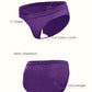 Molasus Cotton Crossover Maternity Underwear Under Bump Pregnancy Bikinis Panties