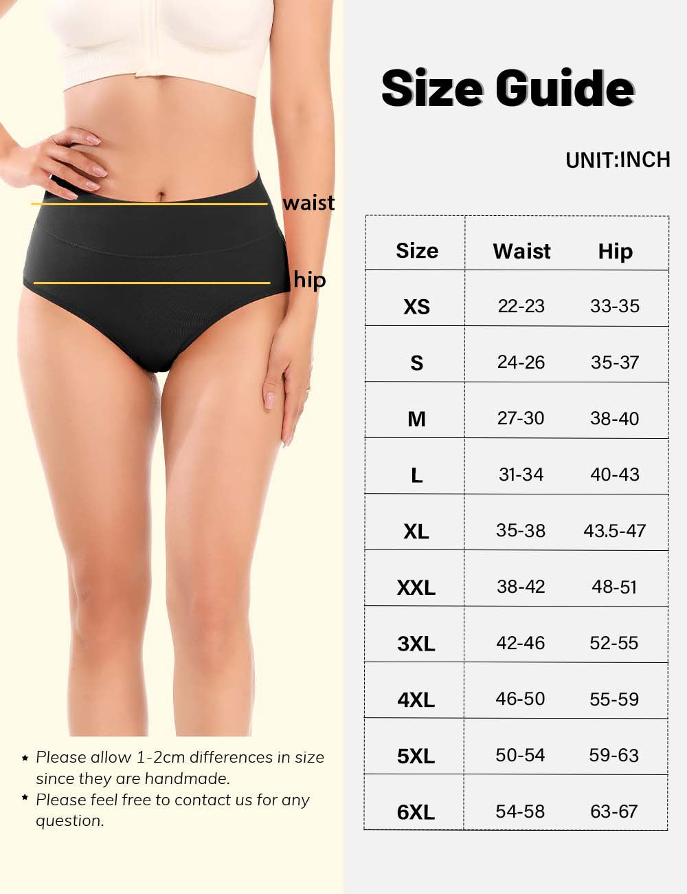 Women Period Underwear Breathable High Absorbency Menstrual Panties  Leakproof Cotton Bikini Panty 3 Pack