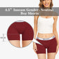 Molasus 4.5" Inseam Womens Cotton Boxer Briefs Underwear Boy Shorts Panties Multicolor1