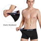 Molasus Mens Cotton Stretch Trunks Underwear No Fly Tagless Underpants Pack of 5 Black