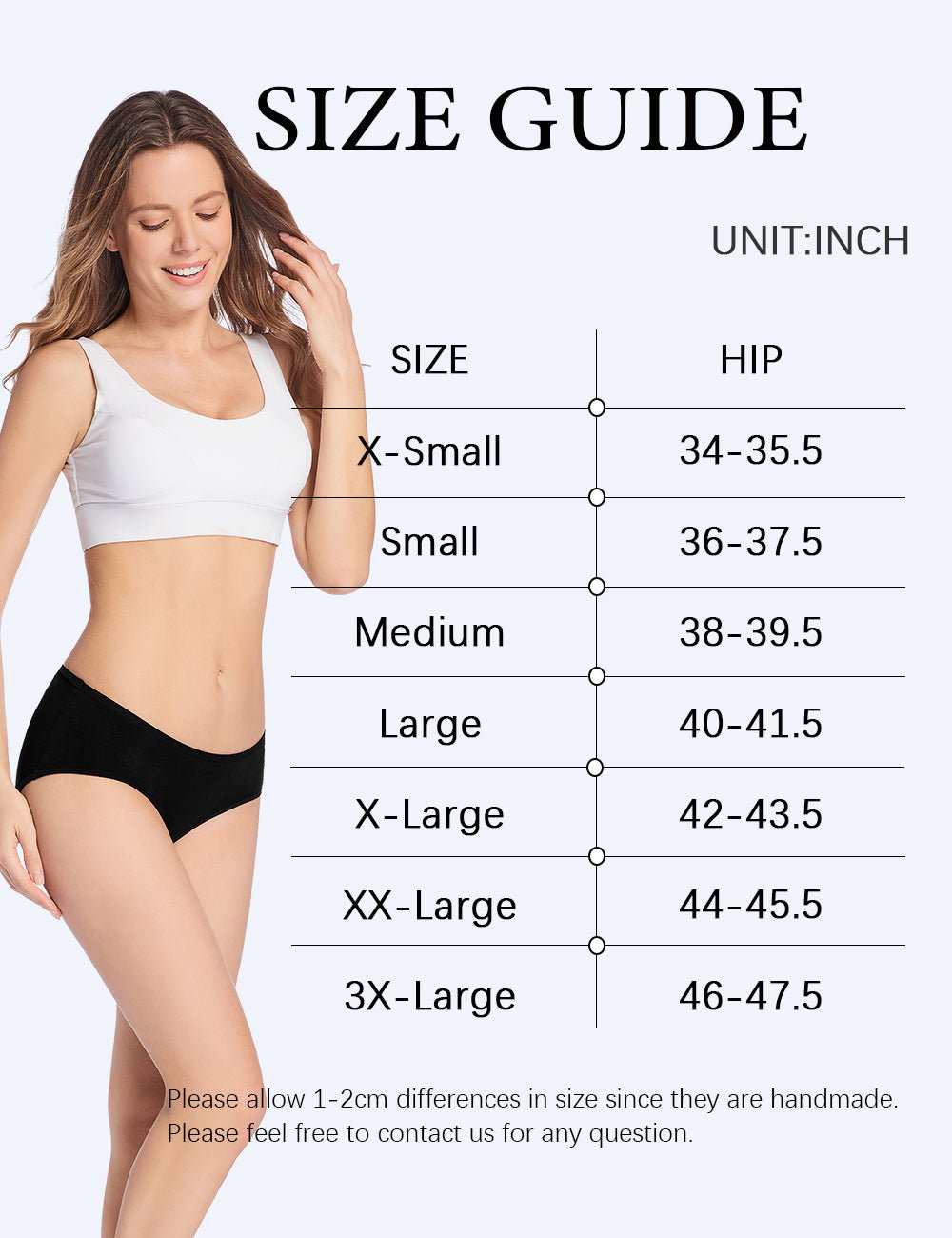 Womens Cotton Underwear, Soft Full Coverage Hipster Panties Breathable  Stretch Briefs For Women Regular and Plus Sizes